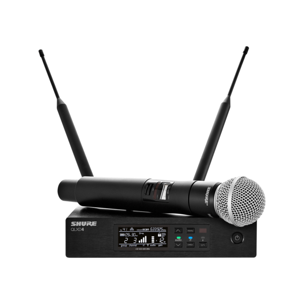Audiovisuel microphone QLXD24E-SM58