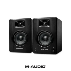 Enceinte de Monitoring M-Audio BX4 Moniteurs Multimédia 4,5″ Kevlar Noir – 120 Watts (Paire)